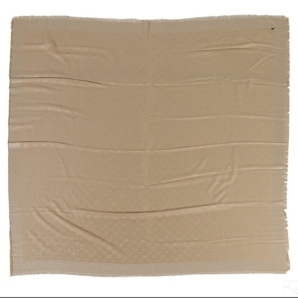 Louis Vuitton French Designer Cashmere Scarf Shawl - Picture 3 of 5